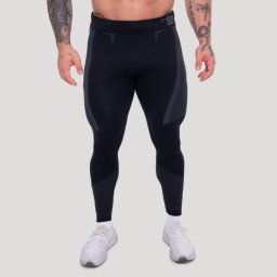GymBeam Colanți fără cusături OG1 Black/Grey XL