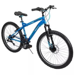 Bicicletă pentru copii Huffy - albastru cobalt, 24"