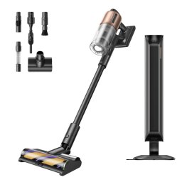 Aspirator verticar fara fir Dreame Z20 Station VZV25A, 715 W, 250 AW, 140.000 rpm, 3 viteze, stație de golire automată de 3 l, 90 min, HEPA H14, LED, motor fără perii, negru