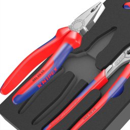 Inserție din spumă WERA 9780 cu clește KNIPEX Set 1, 3 bucăți