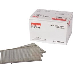 Brad Nails, 1,6 x 50 mm, 16 Ga, 2000 pcsF-33993