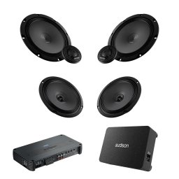 Boxe auto Pachet Difuzoare Auto cu subwoofer Audi A7 4G8 2010-2018 Audison Prima 1010 W