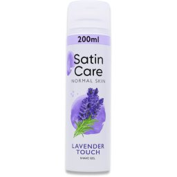 Gillette Satin Care Lavender Touch Shave Gel 200 ml