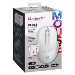 Mouse WIRELESS SILENT C LICK FEAM Alb