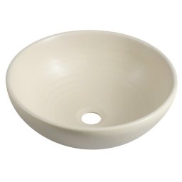Lavoar din ceramică ATTILA, diametru: 42,5 cm, culoare fildeș