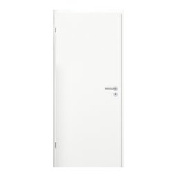 Frunză ușă decor alb 100 stânga BB blocare