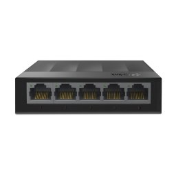 SWITCH TP-LINK 5 porturi Gigabit LiteWave, fanless "LS1005G" (timbru verde 2 lei)