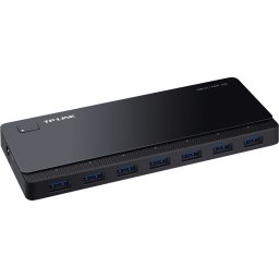 HUB extern TP-LINK, porturi USB: USB 3.0 x 7, conectare prin USB 3.0, alimentare retea 220 V, cablu 1 m, negru "UH700" (timbru verde 0.18 lei) 42504067