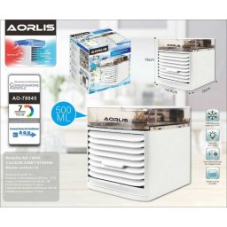 Aer Conditionat Portabil, Flippy, Model Compact cu Rezervor pentru Apa, Alimentare USB 5V, Flux de Aer Racoritor, Utilizare Usoara si Confort in Zilele Calduroase, Ideal pentru Birou, Camera, Masina, Calatorii si Vara