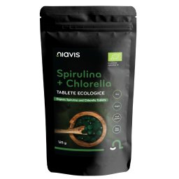 Spirulina + Chlorella Tablete Ecologice/BIO 125g