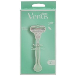 Aparat de Ras, Gillette, Venus Women Smooth Sensitive, 2 Rezerve