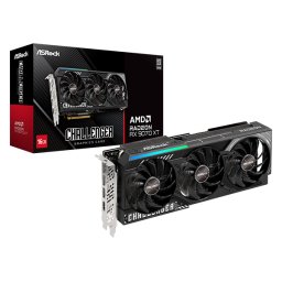 Placa video Asrock "Radeon RX 9070 XT Challenger", 16GB GDDR6, 256 bit, PCI Express 5.0 x16, 3 x DisplayPort 2.1a, HDMI 2.b1, racire activa 3 x fan, PSU recomandat 750W, "RX9070XT CL 16G"