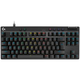 LOGITECH PRO X TKL RAPID Gaming Keyboard - BLACK - US INT'L - USB - EMEA28i-935 - LINEAR