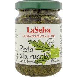 Pesto cu rucola bio 130g LaSelva