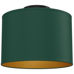Plafonieră ARDEN 1xE27/15W/230V Ø 25 cm verde