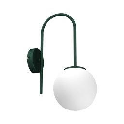 Aplica de perete CAMBRIDGE 1xE14/15W/230V verde