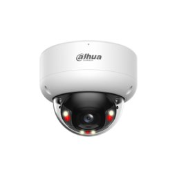 Camera IP Dome Dahua 6MP cu PoE, Dual Light, microSD 512GB, IP67, IK10