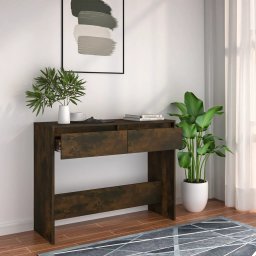 Masa consola, stejar afumat, 100x35x76,5 cm, PAL GartenMobel Dekor