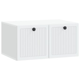 Oglinda TV montata pe perete Pe perete Alb 59,5 x 41 x 30 cm GartenMobel Dekor