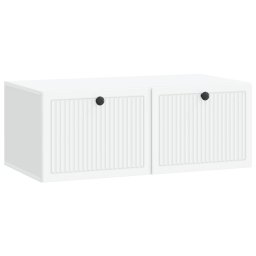 Oglinda TV montata pe perete Pe perete Alb 78,5 x 41 x 30 cm GartenMobel Dekor