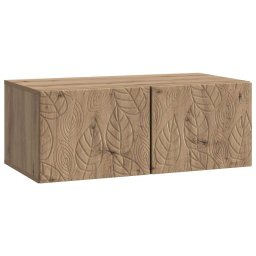 Oglinda TV montata pe perete 78,5 x 41 x 30 cm Stejar Artizanal GartenMobel Dekor