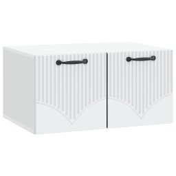 Oglinda TV montata pe perete Pe perete Alb 59,5 x 41 x 30 cm GartenMobel Dekor
