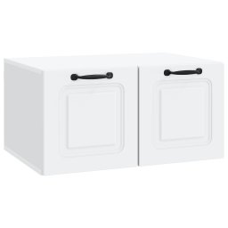 Oglinda TV montata pe perete Pe perete Alb 59,5 x 41 x 30 cm GartenMobel Dekor
