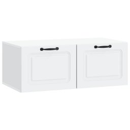 Oglinda TV montata pe perete Pe perete Alb 78,5 x 41 x 30 cm GartenMobel Dekor