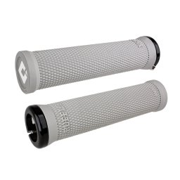 ODI Elite Ruffian Lock-on, prindere dubla pe ghidon, design ergonomic, gri