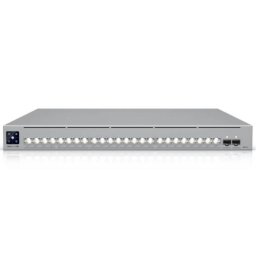 Switch UBIQUITI UniFi USW-PRO-XG-24-POE-EU Layer 3, 24 porturi, Gray