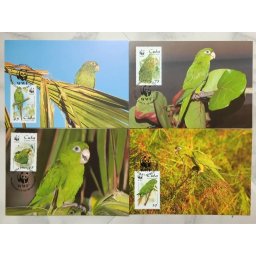 Cuba 1998 - papagali, serie CarteMaxima