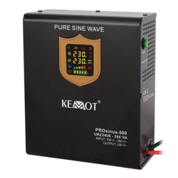 UPS cu sinus pur 500VA/300W pentru centrală termică, 12V, Kemot URZ3408