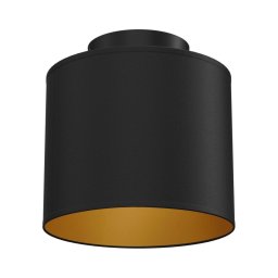 Lampă de tavan ARDEN 1x E27/15W/230V Ø 18 cm neagră