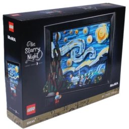 Set LEGO Ideas Vincent van Gogh 21333 | Sternennacht 3D, Colectie Adulti, Minifigurina