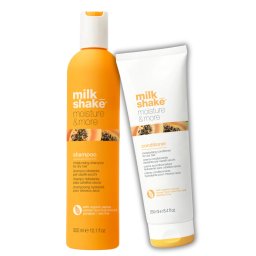 Kit pentru hidratare profunda a parului uscat Milk Shake Moisture More