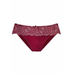 LASCANA Slip roșu vin