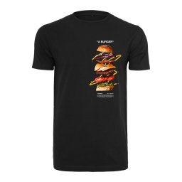 Mister Tee Tricou 'A Burger' mai multe culori / negru