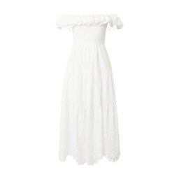 ABOUT YOU x Iconic by Tatiana Kucharova Rochie 'Fanny' alb