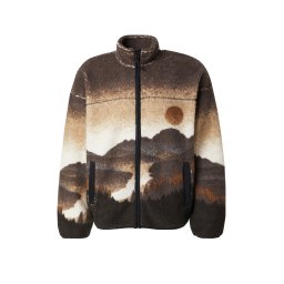 Only & Sons Jachetă fleece bej / maro / maro deschis / maro închis