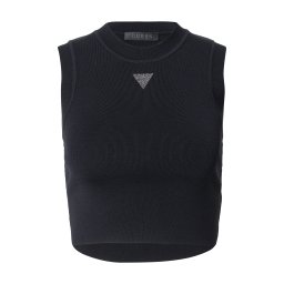 GUESS Top brodat 'Alexia' negru
