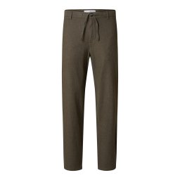 SELECTED Pantaloni 'SLHBRODY' verde pin