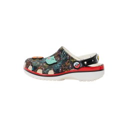Crocs Pantofi deschiși 'Classic' verde mentă / portocaliu / roșu / negru