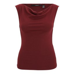 Vero Moda Tall Top roșu vin
