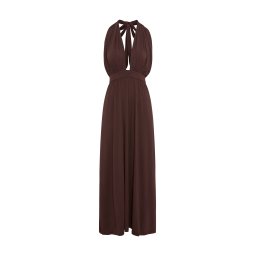 LSCN by LASCANA Rochie de seară maro închis
