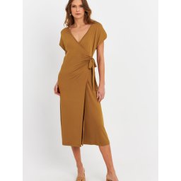 Cool & Sexy Rochie maro cămilă