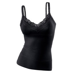 LASCANA Top modelator negru