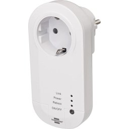 Brennenstuhl Wifi socket, switchable socket (white)