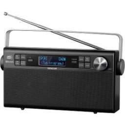 Radio portabil digital SRD 7800 cu DAB+ și FM, Negru
