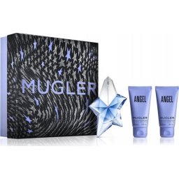 Set Mugler Angel, EDP 25 ml + gel de duș 50 ml + loțiune corp 50 ml