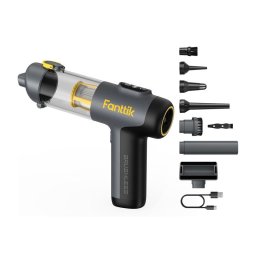Aspirator auto Slim V9 Mix, 80 W, 2500 mAh, 120 ml, Negru